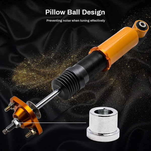 maXpeedingrods Coilovers Shock Struts for E46 (1998-2006) 316i, 318i, 320i, 323i, 325i, 328i, 330i, M3 Adjustable Damper