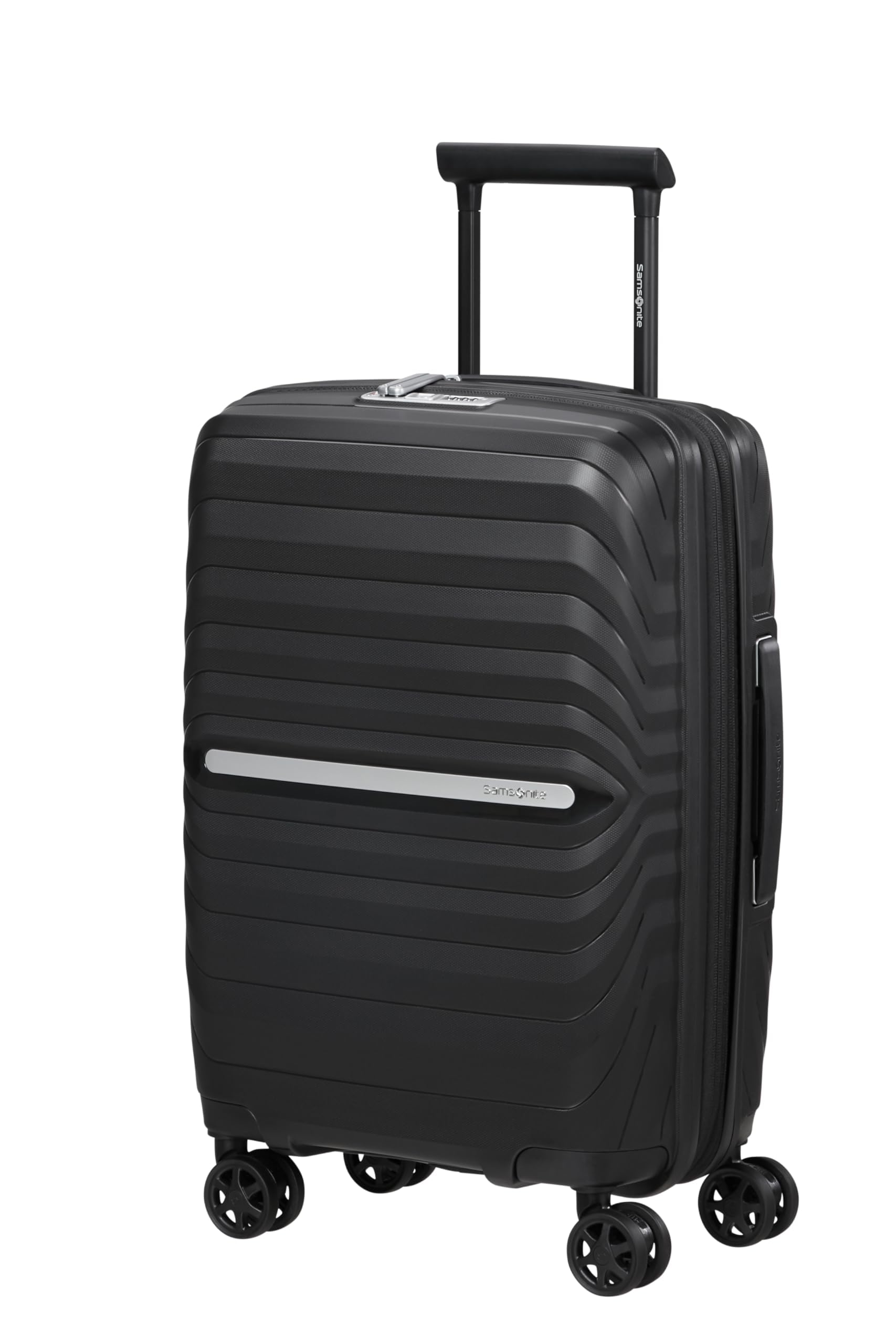 Samsonite Flux - Spinner L, Expandable Suitcase, 75 cm, 99/111 L, Red (Red)