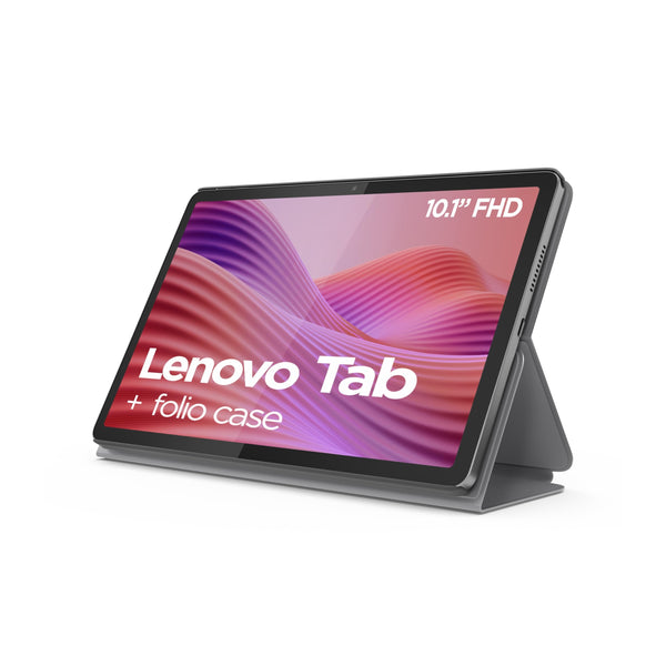 Lenovo Tab M9 Android tablet | 9-inch HD | 32GB | Clear Case + Film | WiFi | 3GB RAM | Arctic Grey | Designed for portable entertainment