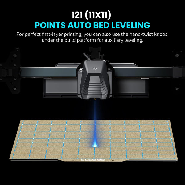 ELEGOO Neptune 4 3D Printer, 500mm/s High-Speed Fast FDM Printer with Klipper Firmware, Auto Leveling and Direct Extruder, Easy Assembly for Beginners, 225x225x265mm Printing Size