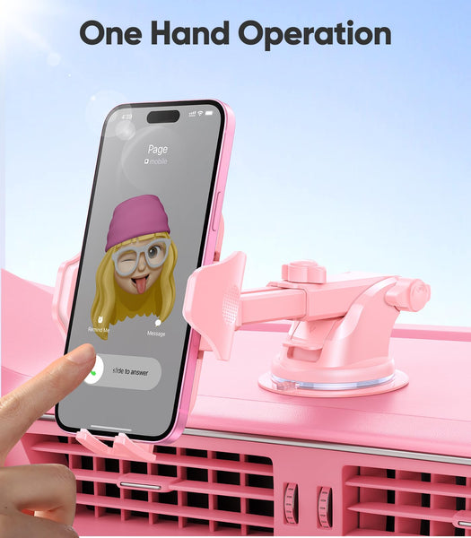 2025 BEST [Rally Racing-Grade] Car Phone Holder for Cars [88+LBS Strongest Suction] 3In 1 Dashboard Windscreen Vent Mobile Phone Holder for Car [Big phone & Thick Case Friendly] for iPhone Samsung