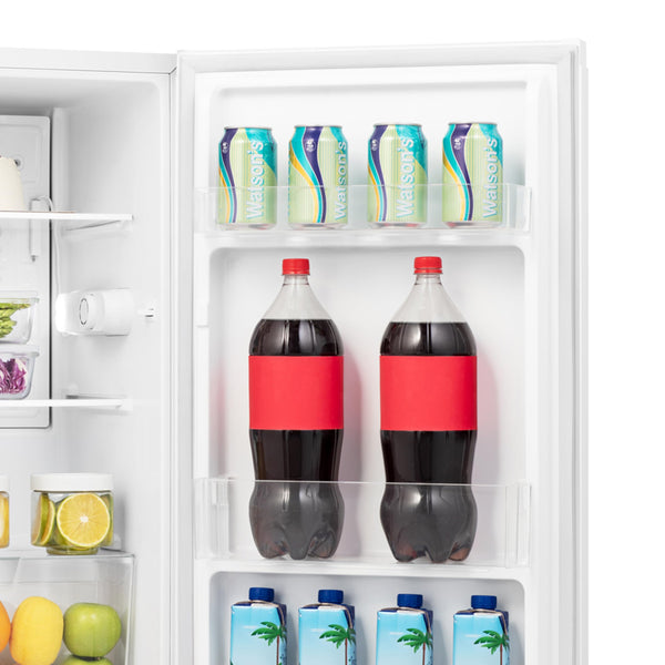 Fridgemaster MUR4545 Small Table Top 45cm Mini Fridge - 45 L - Mechanical Control with Adjustable Thermostat - Reversible Door - 39 dB Low noise - Broad Climate Design - White - E Rated