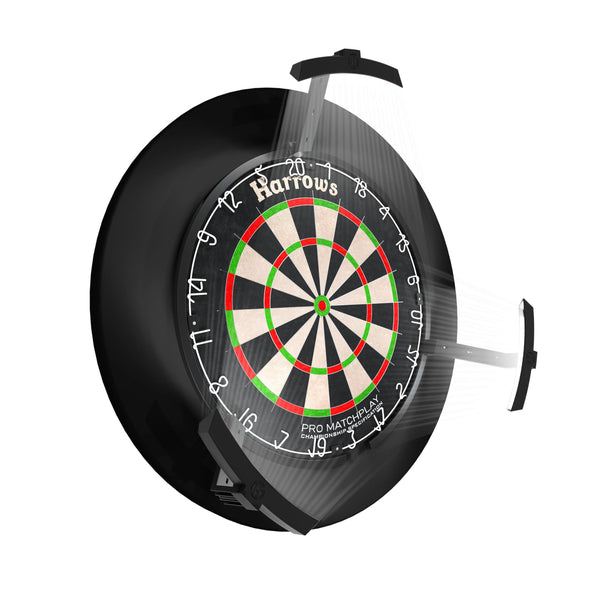Harrows Trilight Dartboard Light I Sport Engineered LED Dart Board Lighting I Fits All Standard Board I No Shadow Powerful Illumination I Dartboard