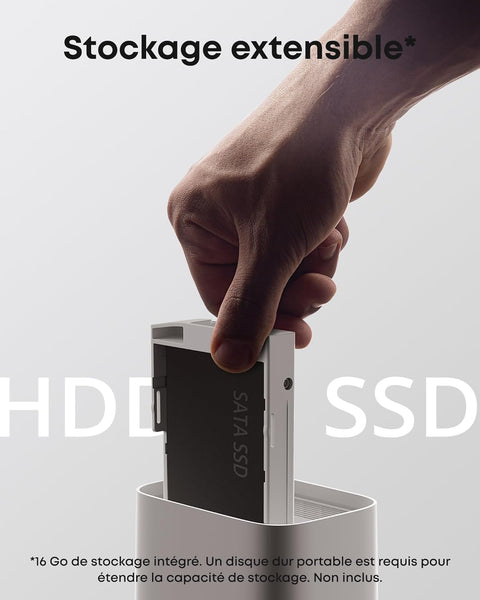 eufy Security S380 HomeBase (HomeBase 3),eufy Edge Security Center, Local Expandable Storage up to 16TB, Product Compatibility, Advanced Encryption, No Monthly Fee