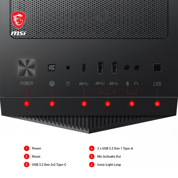 MPG VELOX 100P AIRFLOW