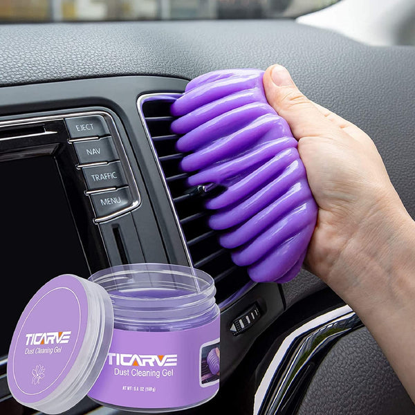 TICARVE Cleaning Gel for Car Cleaning putty Dust Cleaner Gel Car Slime Cleaner Auto Detailing Putty Car Interior Cleaner Keyboard Cleaner for Computer