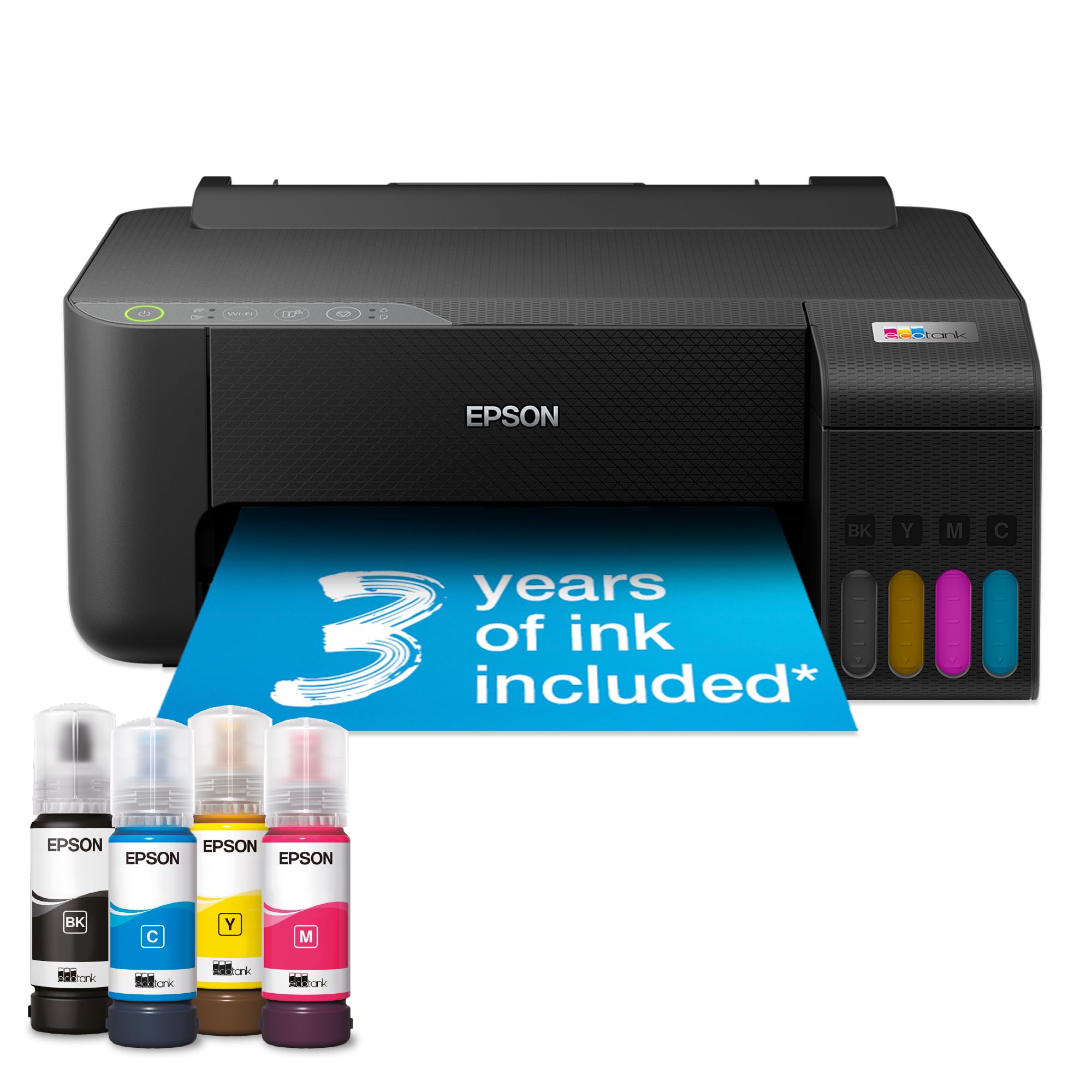 Epson EcoTank ET-2850 A4 Multifunction Air Print and Wi-Fi Ink Tank Printer with double sided printing, Up To 3 Years Of Ink Included