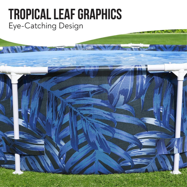 Bestway Steel Pro Swimming Pool Set | Above Ground Round Paddling Pool, 10’ x 30"