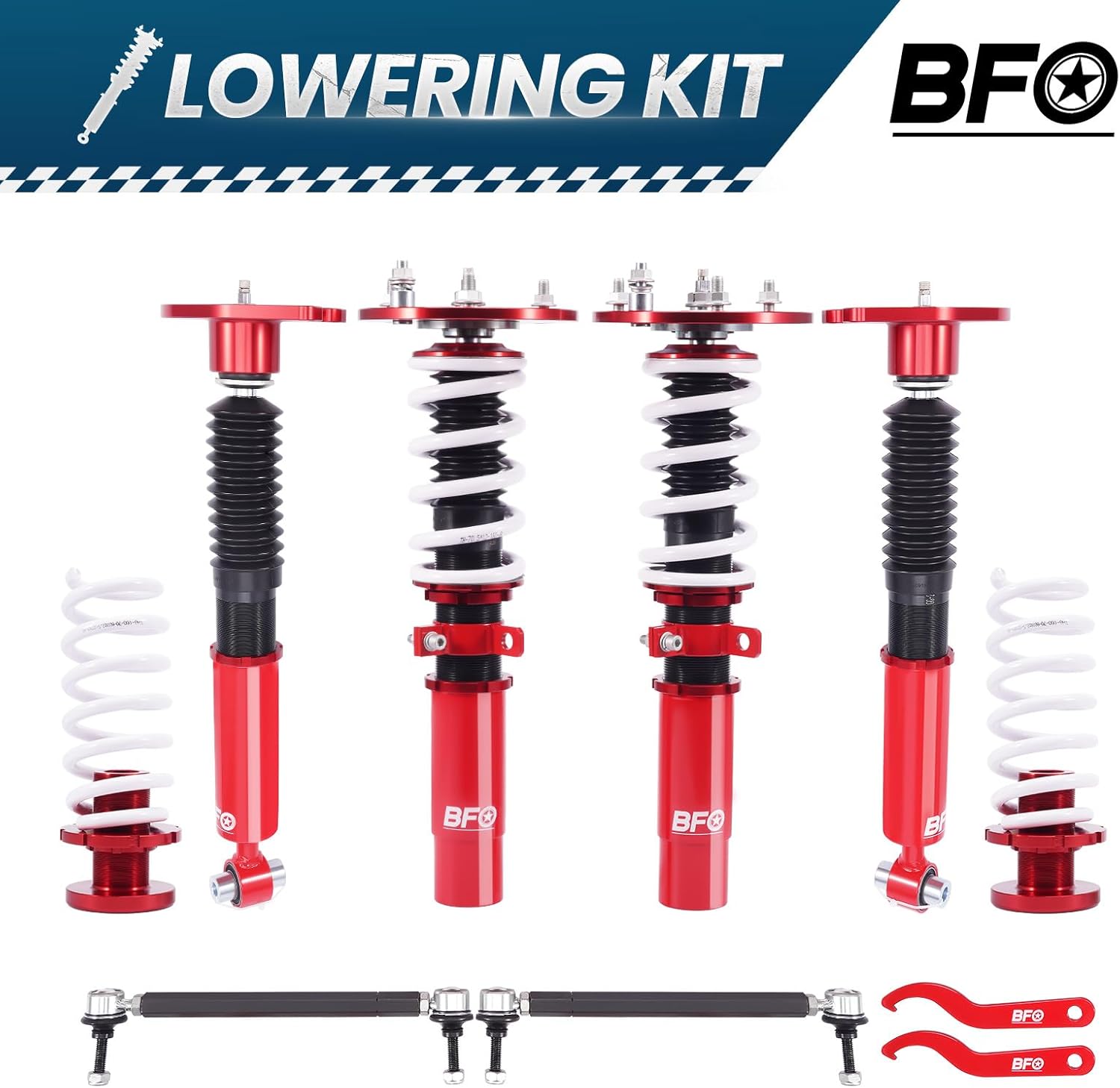 maXpeedingrods Coilovers Suspension for BMW 1 Series F21 Hatchback 2WD 2011-2019 114d 116i 120 for 3 Series F30 Saloon 316d 318i 320d