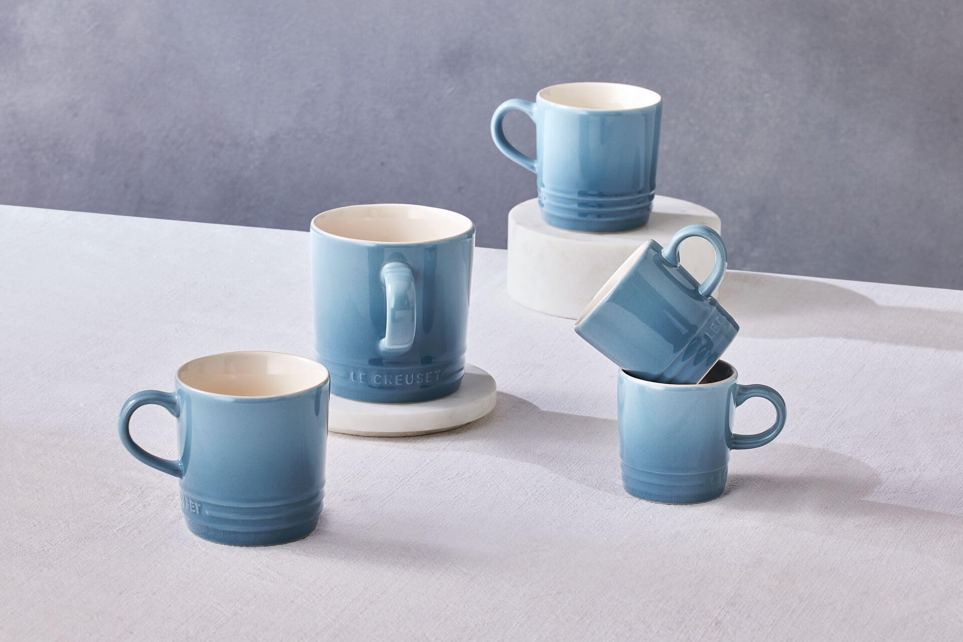 Le Creuset Stoneware Grand Mug, 400ml, Deep Teal, 70304406420002