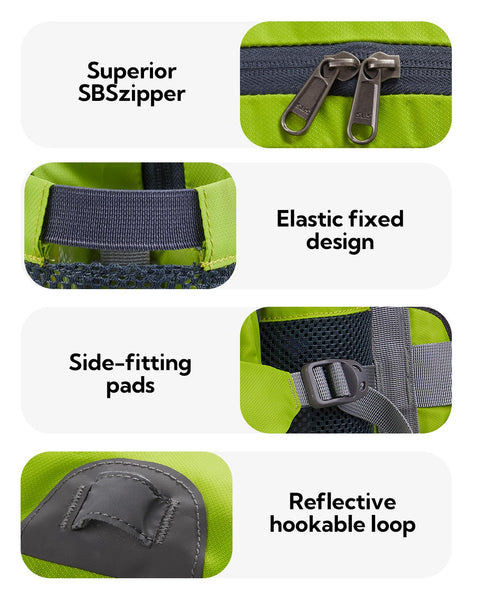 Waterfly Hiking Waist Pack Bum Bag Waist Bag with Bottle Holder Running Bag for Camping Climbing Travel Cycling and Dog Walking