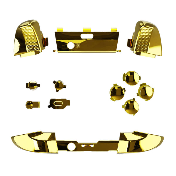 eXtremeRate Chameleon Purple Blue Buttons for Xbox One Elite Series 2 Controller, LB RB LT RT Bumpers Triggers ABXY Start Back Sync Profile Switch Keys for Xbox Elite Series 2 Core Controller