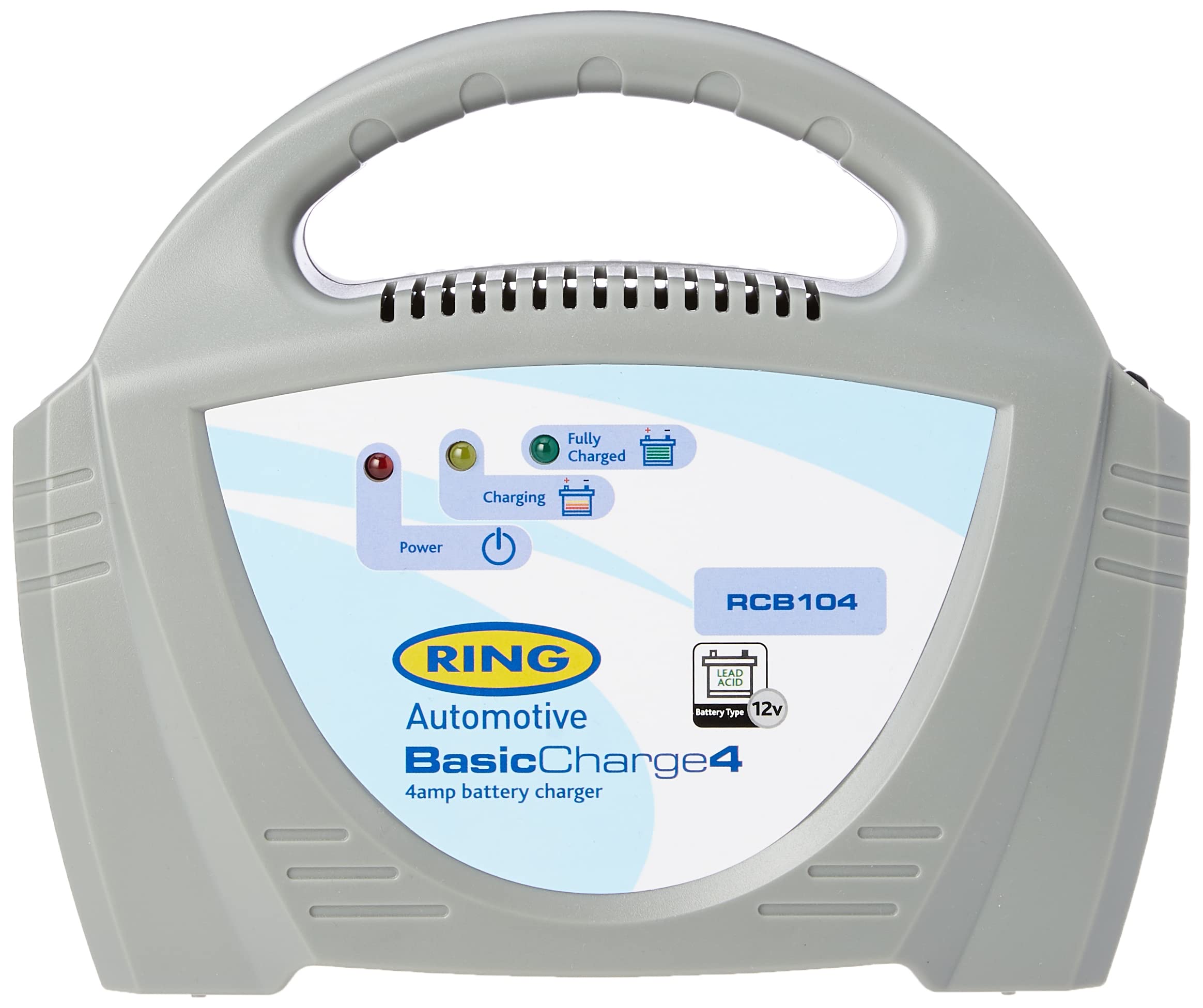 Ring RCB212, 12A Battery Charger, 12V Lead Acid and Gel Batteries, Vehicles up to 3.0L