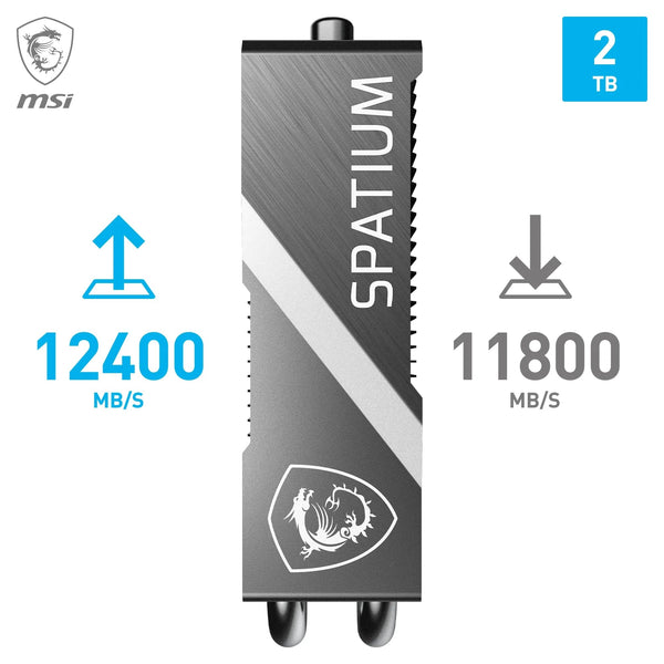 MSI SPATIUM S270 SSD 480GB - SATA 3 2.5" Solid State Drive, 500MB/s Read & 450MB/s Write, 3D NAND, Built-In Data Security, MSI Center - 5 Year Warranty (250 TBW)
