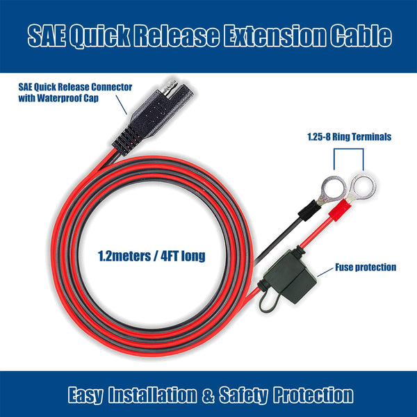 MOTOPOWER MP0609A 3.1Amp Motorcycle USB Charger Kit for Phone, GPS or Sport Camera