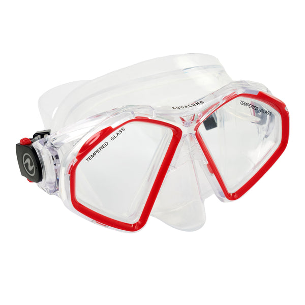 Aqualung Hawkeye, Adult diving, snorkelling and trekking mask for men and women with 180° vision, UV protection, anti-fog and anti-leak lenses