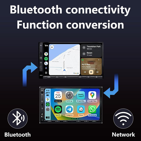 Aieloar Wireless CarPlay Adapter for iPhone – 5s Auto-Connect, Angled Plug & Play