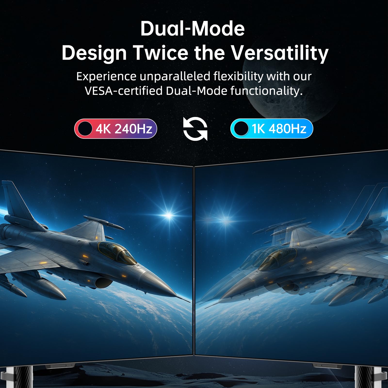 KTC Flat 32 Inch Monitor, QHD 1440P 2K@100Hz IPS Large Computer Monitor, Ultra Thin Bezels, Anti-Blue Light, HDR10, 103% sRGB, 86% DCI-P3, 350 Nits, 3ms MPRT, Adaptive Sync for Working and Gaming