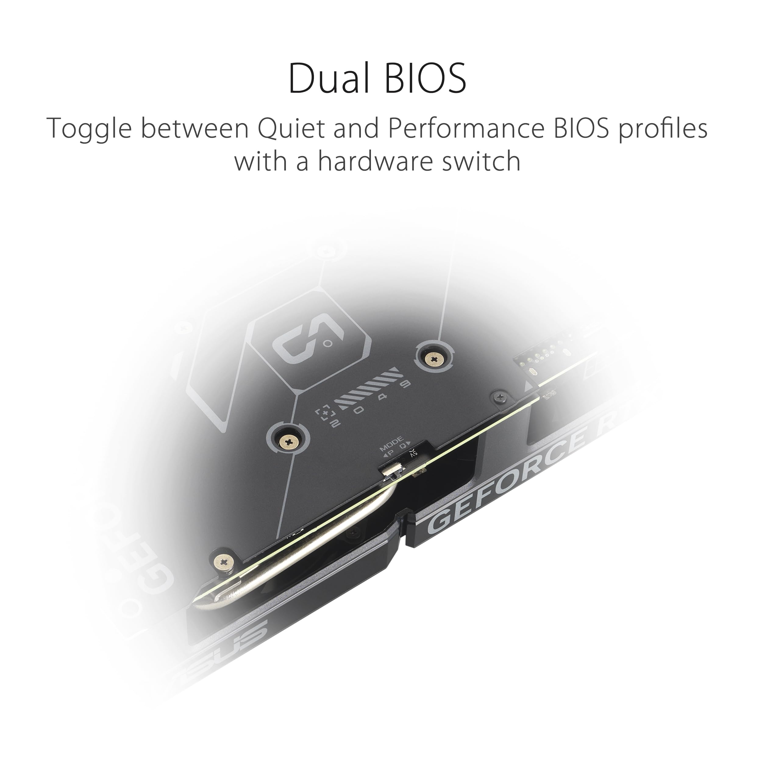 ASUS GeForce RTX 3050 6G DUAL OC Gaming Graphics Card - 1537MHz Boost Clock, GDDR6, PCIe Gen 4, DLSS 2, 3 x DP v1.4a, 1 x HDMI 2.1 (Supports 4K)