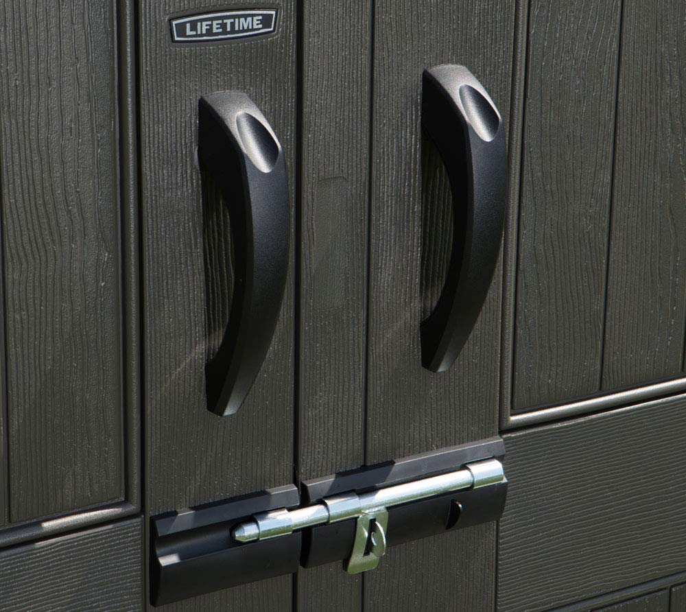 Lifetime 60282 Outdoor Storage Shed, 7 x 12 ft.