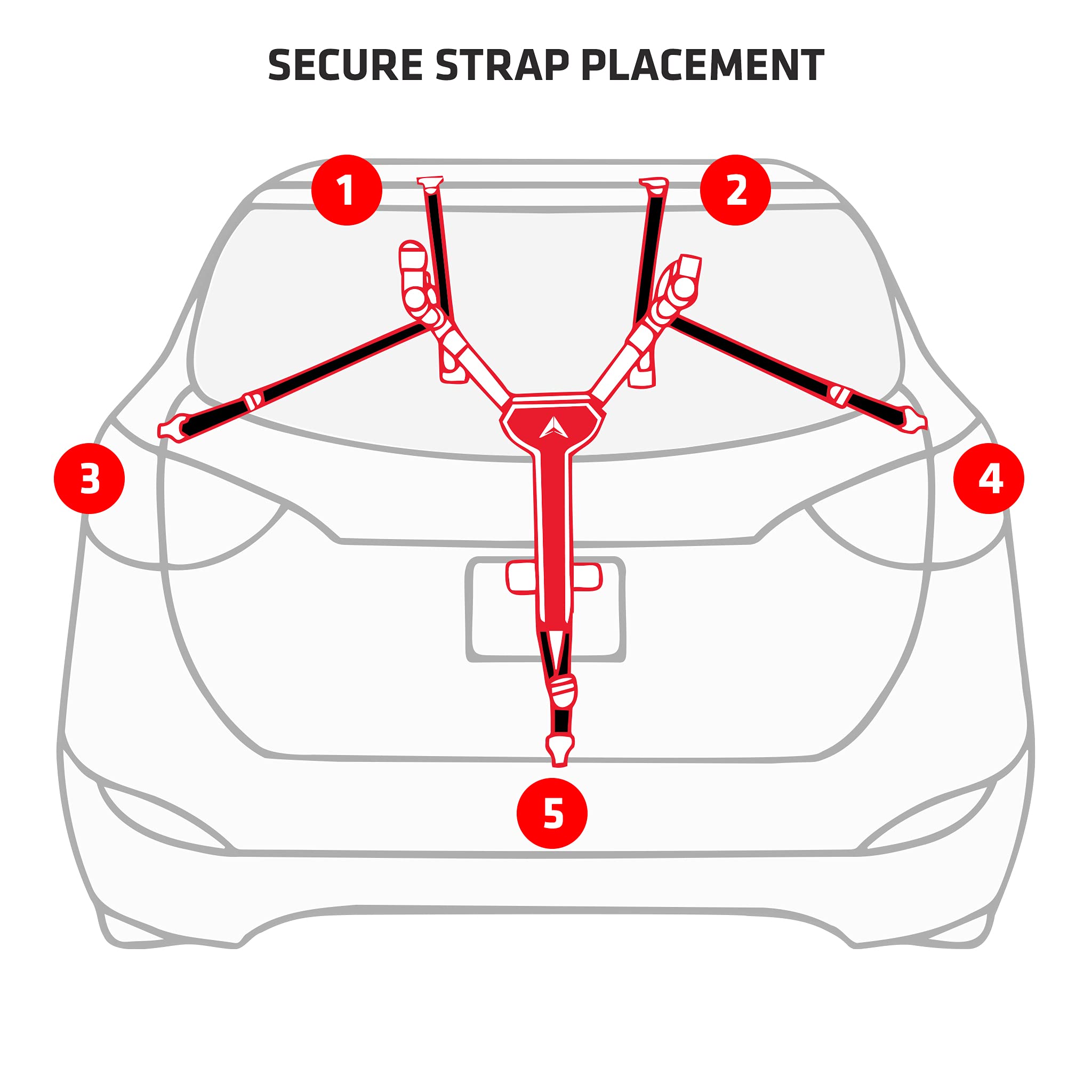 Allen Sports USA Ultra Compact 1-Bike Carrier for Automobile