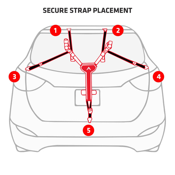 Allen Sports USA Ultra Compact 1-Bike Carrier for Automobile