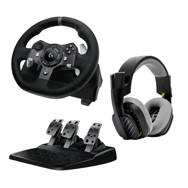 Logitech G29 Driving Force Racing Wheel and Floor Pedals, Real Force Feedback, Stainless Steel Paddle Shifters, Leather Steering Wheel Cover for PS5, PS4, PC, Mac - Black