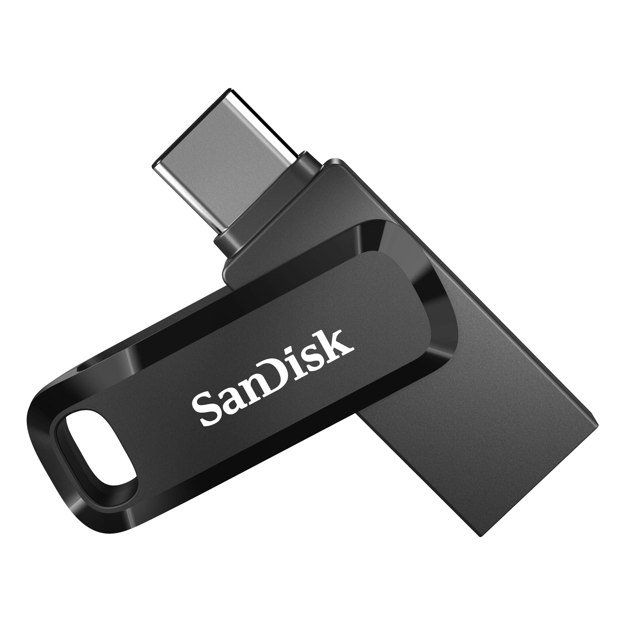 SanDisk Ultra Dual Drive USB flash drive 128 GB USB Type-A/USB Type-C 3.2 Gen 1 (3.1 Gen 1) Black, Silver