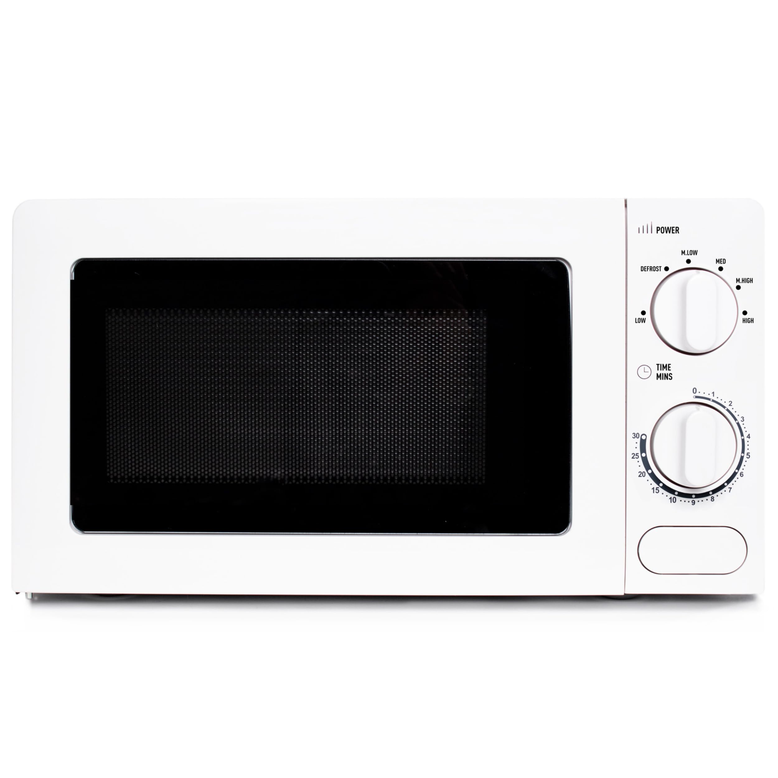 Haden 17l Microwave Oven - 700W Microwave, 6 Power Levels, 30 min Timer - Easy To Use and Clean - Defrost, Express Cooking - Small and Affordable