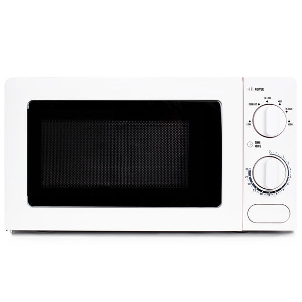 Haden 17l Microwave Oven - 700W Microwave, 6 Power Levels, 30 min Timer - Easy To Use and Clean - Defrost, Express Cooking - Small and Affordable