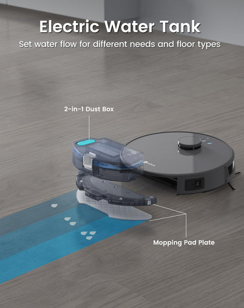 Lefant M210P Robot Vacuum Cleaner, Featured Carpet Cleaner Small Robot 7.8cm Thin 28cm DIA, Robotic Vacuum Alexa Voice Control Self-Charging Ideal for Pet Hair Hard Floor and Carpet