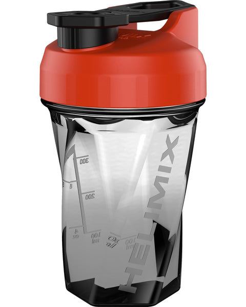 Helimix 2.0 Vortex Blender Shaker Bottle 828 ml - No Blending Ball or Whisk - USA Made - Portable Pre Workout Whey Protein Drink Cup - Mixes Cocktails Smoothies Shakes - Top Rack Safe