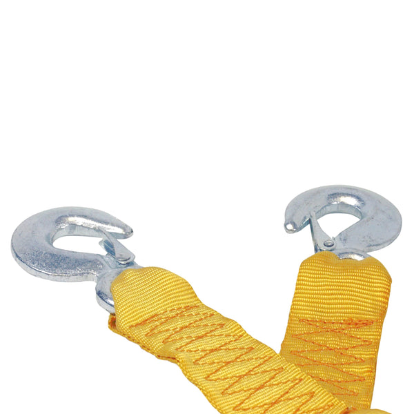 AA 2T 3.5 m Tow Rope AA6189 – Yellow Strap-Style Towing Belt for Car Breakdowns Other Vehicles up to 2 Tonnes