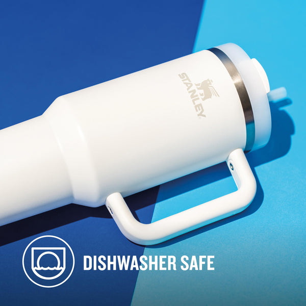 STANLEY Quencher H2.0 Flowstate Tumbler 1.2L - Cold for 11 Hours - Iced for 48 Hours - Metal Water Bottle with Straw, Handle and Lid - Dishwasher Safe - Travel Mug for Cold Drinks