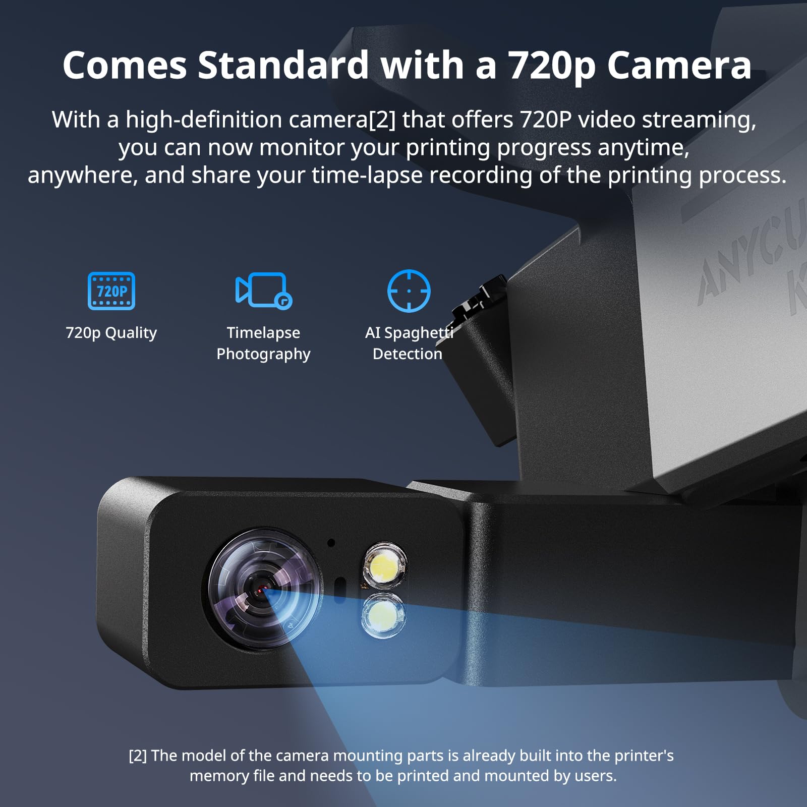 ANYCUBIC Kobra 3 V2 Combo 3D Printer, 600mm/s Fast Printing FDM 3D Printer, Multicolor Printing Up to 8 Colors, Active Drying, Upgraded Auto-leveling, Print Size 255x255x260mm, Realize Smooth Printing