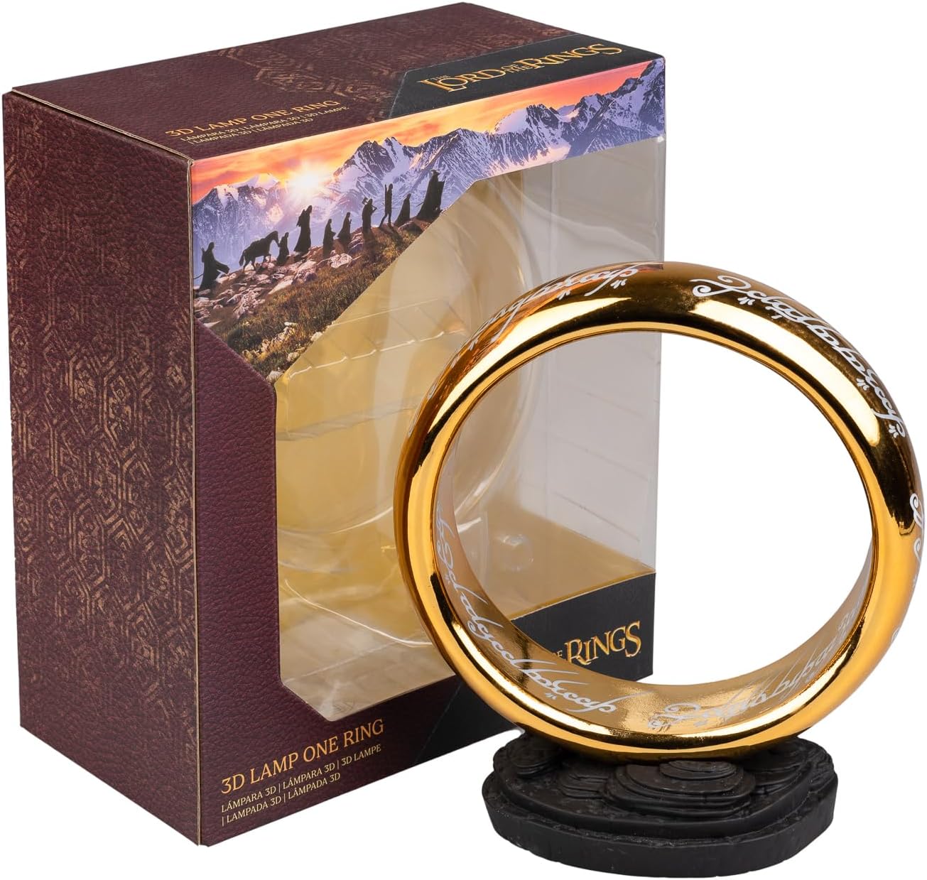 Grupo Erik Desk Lamp The Lord of The Rings Merchandise - USB Lamp, USB Light, Mood Light - Lord of The Rings Gifts, LOTR Gifts Friend, Gift for Men, Gift for Women