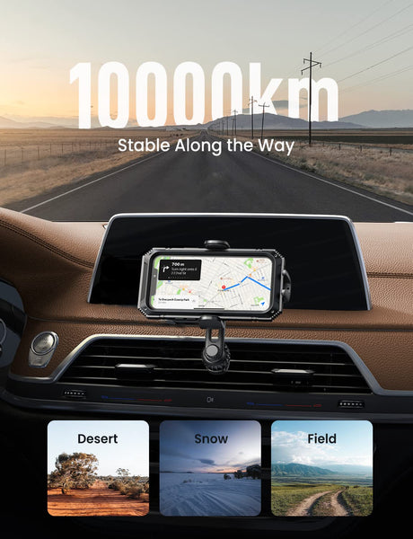 LISEN Phone Holder for Cars, Universal Car Phone Holder, Hands Free Mobile Car Vent Phone Mount Holder for phone with Newest Extension Clip Compatible for iPhone 14 13 12 Pro Max Samsung S22 Android