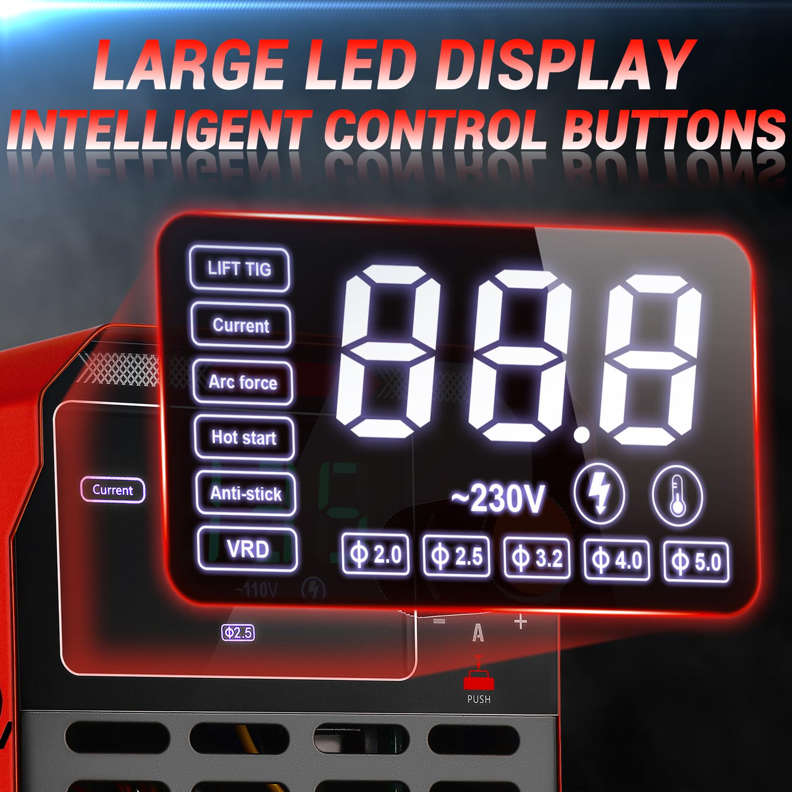 MIG Welder 135Amp: DEKO 220V Flux Core MIG/Lift TIG/Stick 3-in-1 Welding Machine IGBT Inverter Portable Kit with Welding Gun, Wire