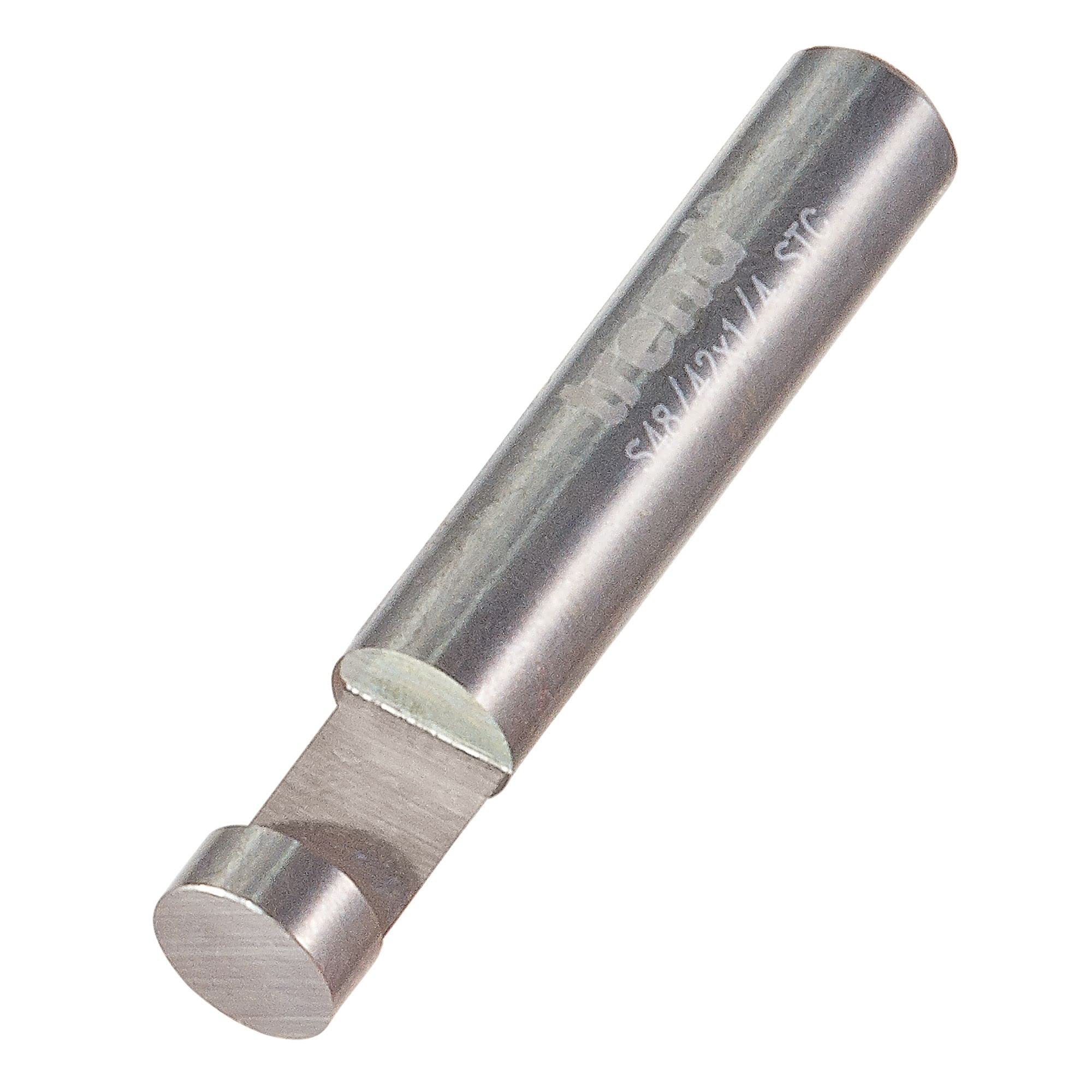 Trend Professional Guided Trimmer, 1/2 Inch Shank, 12.7mm Cut Diameter, 50mm Cut Length, Tungsten Carbide Tipped, 46/23X1/2TC