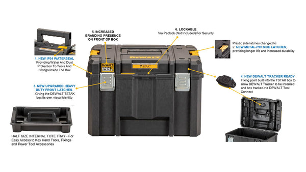 DEWALT TSTAK™ 2.0 Deep Toolbox