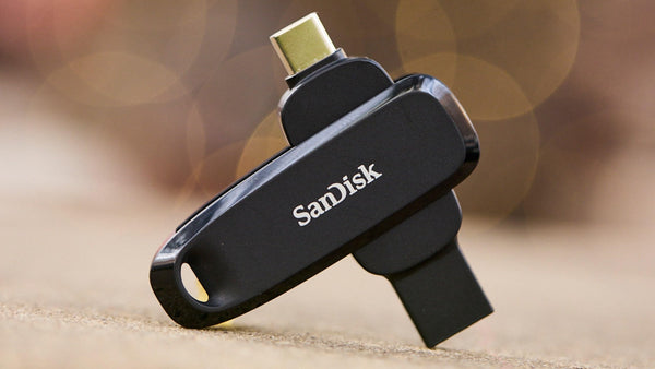 SanDisk Ultra Dual Drive USB flash drive 128 GB USB Type-A/USB Type-C 3.2 Gen 1 (3.1 Gen 1) Black, Silver