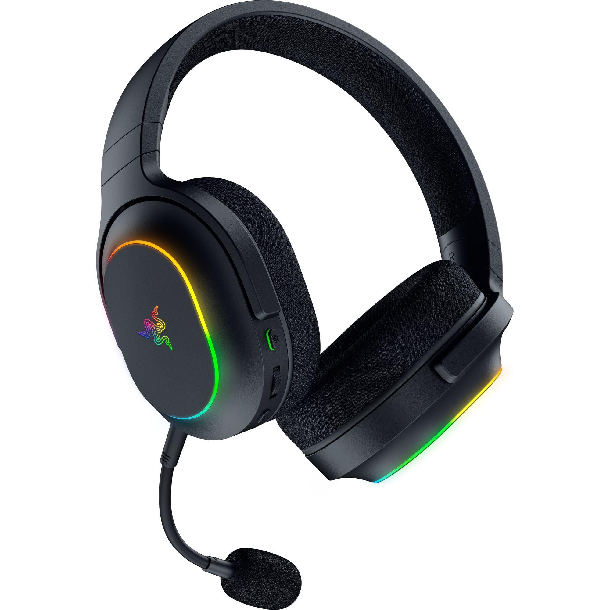 Razer Barracuda X - Wireless Multi-platform Gaming and Mobile Headset (SmartSwitch Dual Wireless, Ergonomic Design, TriForce 40 mm, Cardioid Mic, On-Headset Controls, 50h Battery USB-C) Black