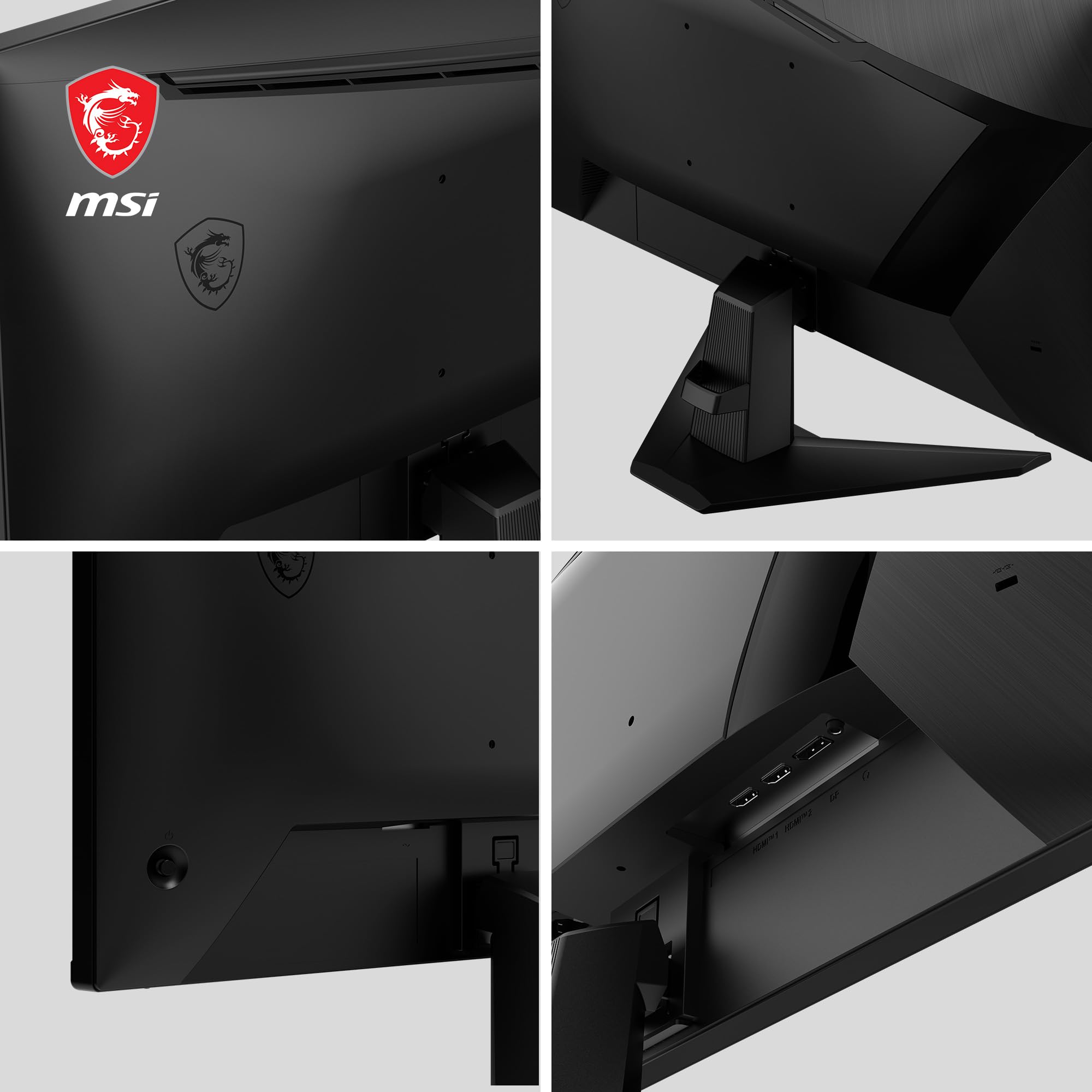 MSI G274F 27 Inch FHD Gaming Monitor - 1920 x 1080 Rapid IPS Panel, 180 Hz / 1ms, 134% sRGB Colour Gamut / G-SYNC Compatible- DP 1.2a, HDMI2.0 CEC