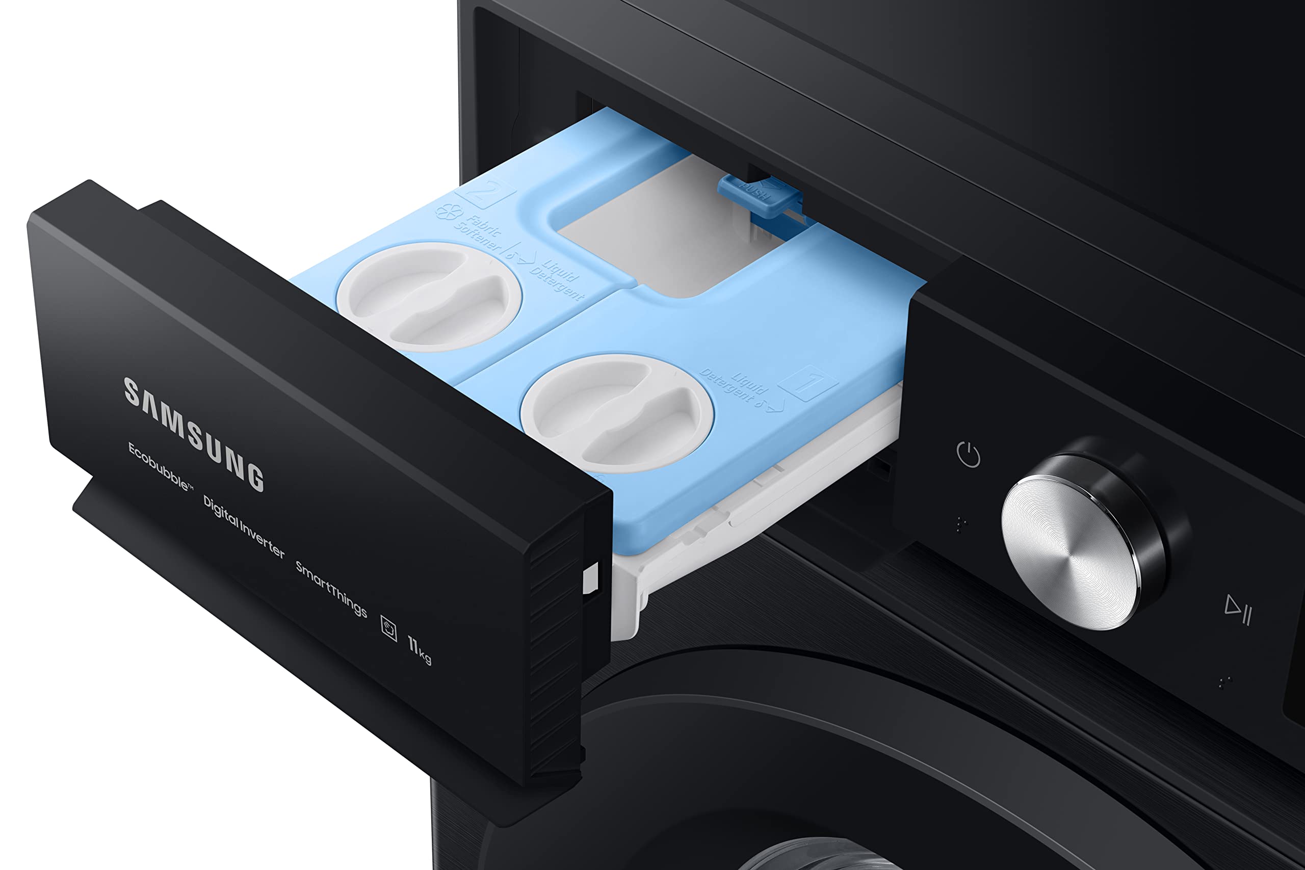 Samsung Series 5 11kg Washing Machine, AI Energy and WiFi-enabled, White, WW11DG5B25TEEU