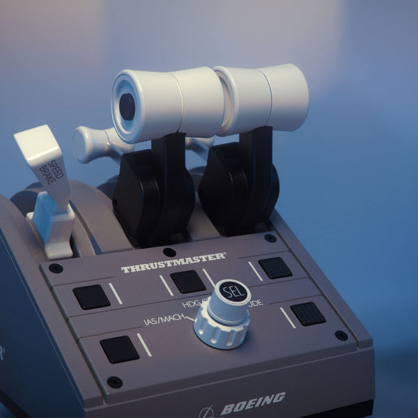 Thrustmaster TCA Yoke Pack - High-Precision Flight Controller and Throttle Quadrant with Official Boeing License for PC and Xbox Series X|S