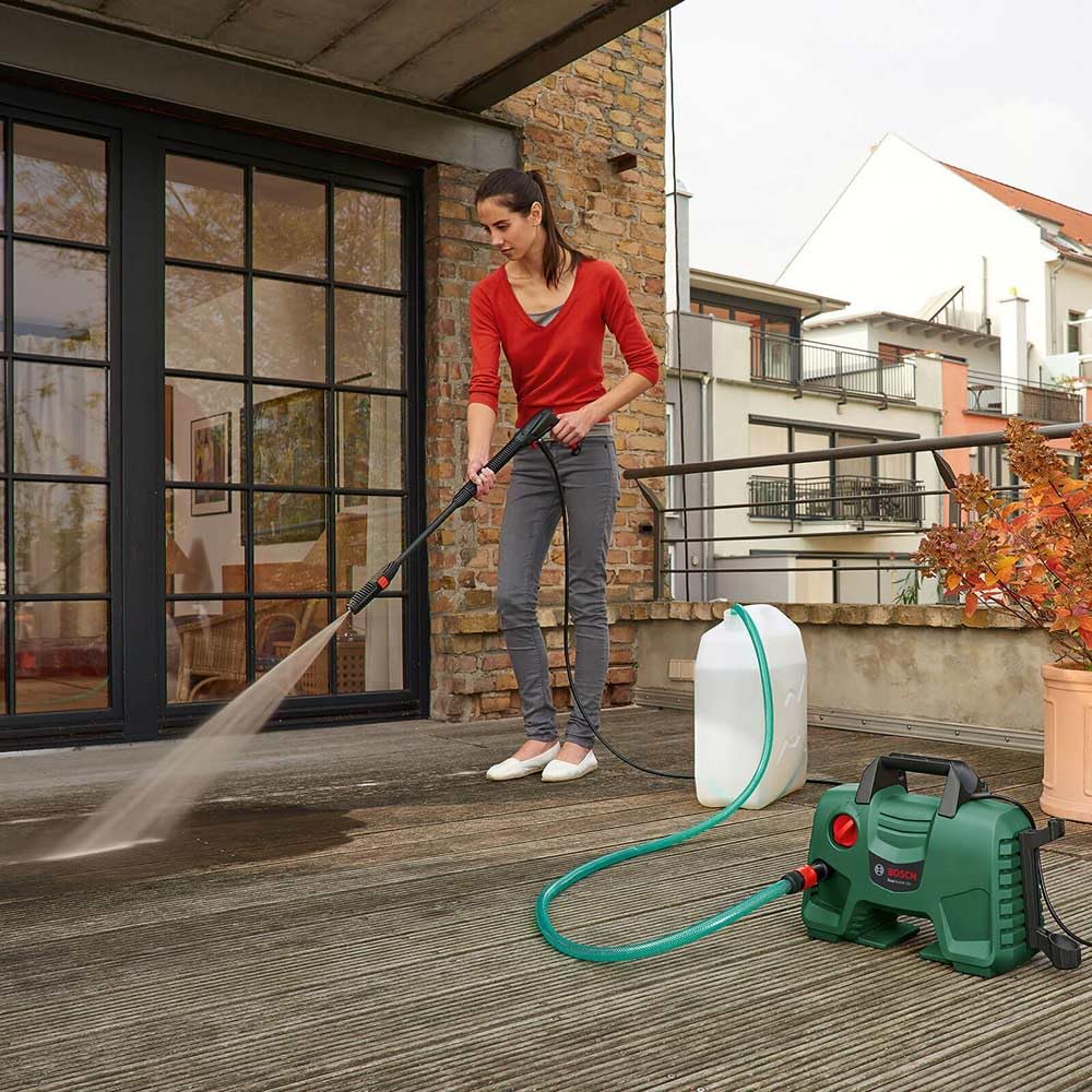 Bosch EasyAquatak 110 High Pressure Washer, Green, 37.5 cm*40.0 cm*20.0 cm