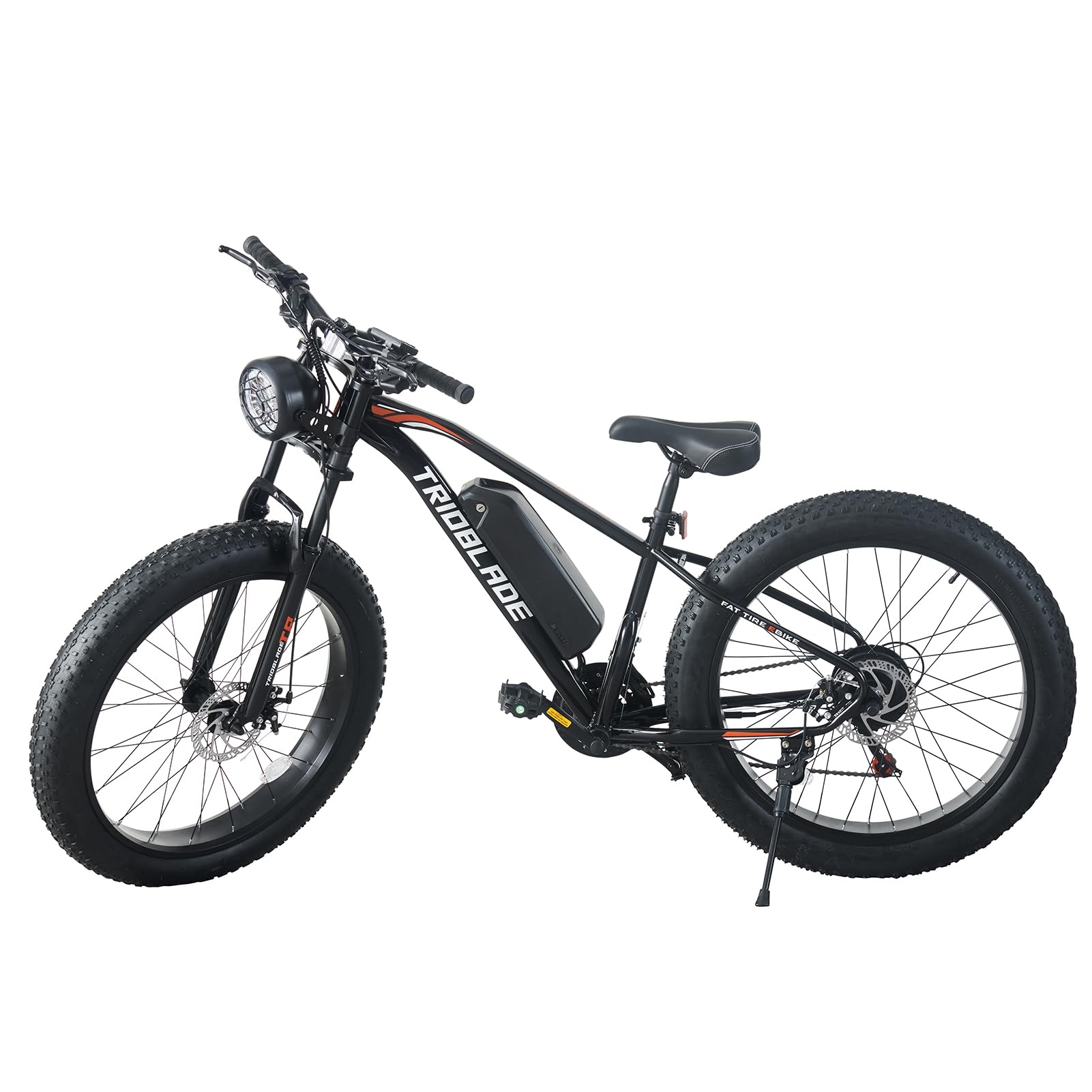 26" Electric Bikes for Adults Fat Tire Electric Mountain Bike with 36V 10.4AH Battery&250W Motor E-bike 21Speed with LCD Display Electric Commuter Bicycle for Men and Women
