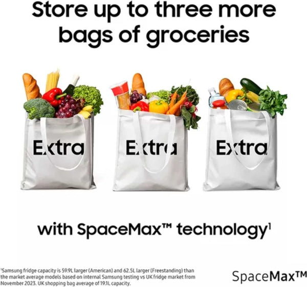 Samsung RH69CG895DS9EU fridge-freezer Freestanding 645 L Silver