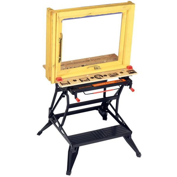 BLACK+DECKER Workmate 825 Deluxe Dual-Height Workbench, WM825-XJ