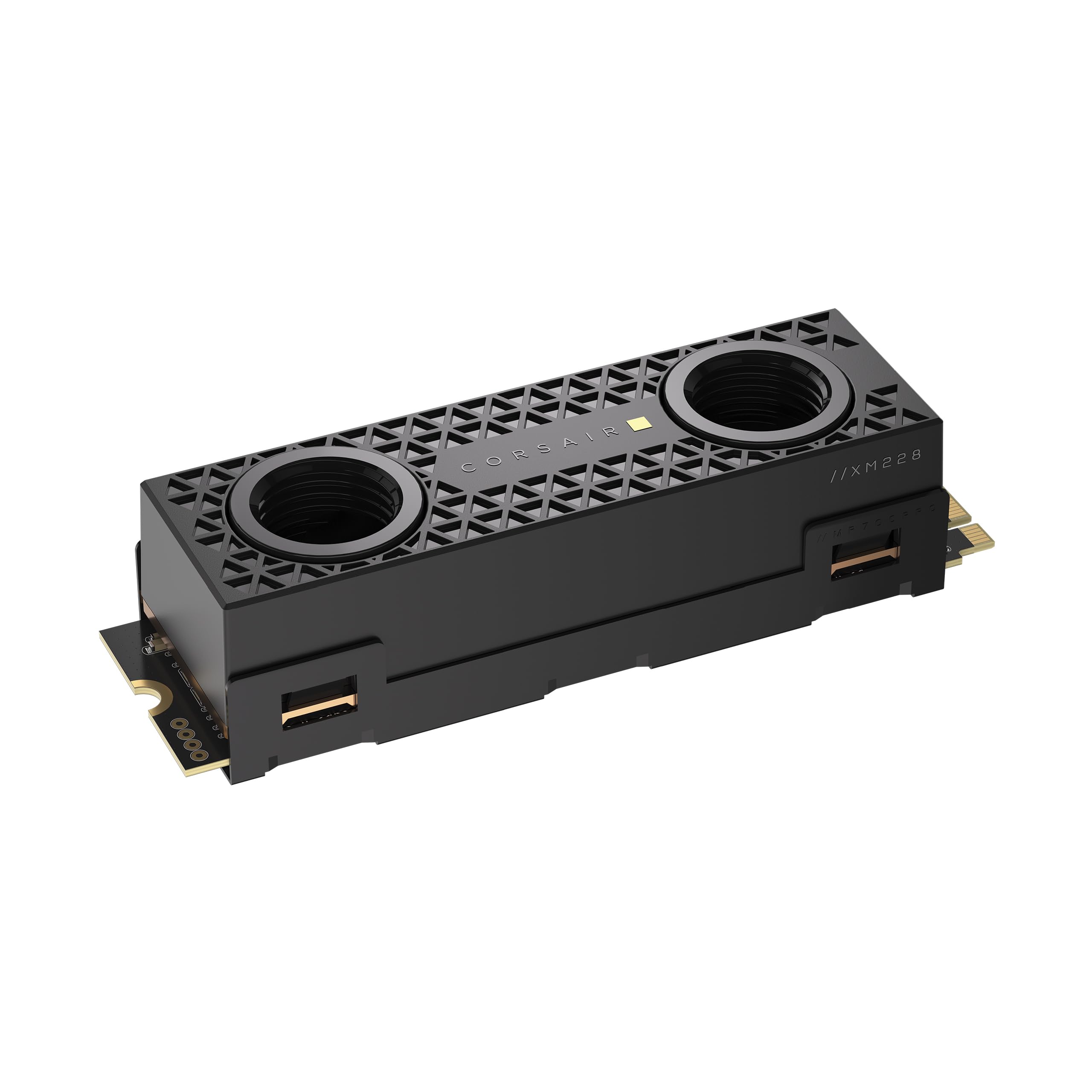 Corsair MP700 PRO 2TB M.2 PCIe Gen5 x4 NVMe 2.0 SSD – M.2 2280 – Up to 12,400MB/sec Sequential Read – High-Density TLC NAND – Black